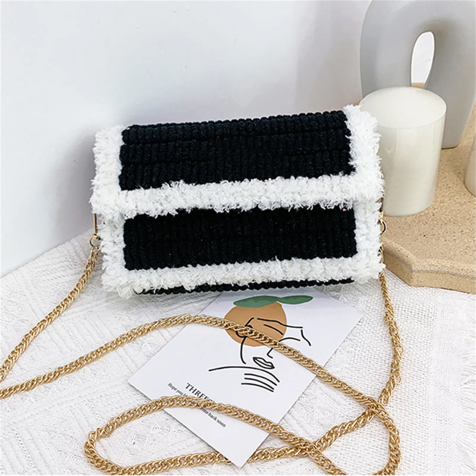 New Handmade DIY Shoulder Bag Material Homemade Crossbody Clutch Women's Bag for Hiking Day Trips Walking
New Handmade DIY Shoulder Bag Material Homemade Crossbody Clutch Women's Bag for Hiking Day Trips Walking