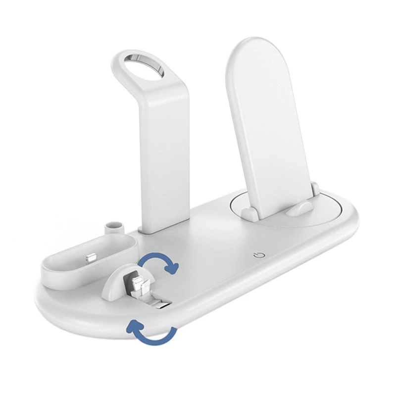 7-In-1 Portable Wireless Charging Multi-Function Wireless Charging Stand Wireless Earphone All-Round Charging Base-White
7-In-1 Portable Wireless Charging Multi-Function Wireless Charging Stand Wireless Earphone All-Round Charging Base-White