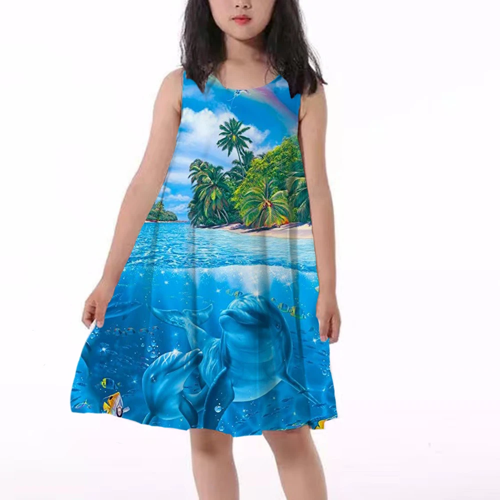 Girls Beach Dresses Summer Sleeveless A-line Princess dress Bohemian Beach Princess Dress For Girls 4-14 Years Kids Dresses
Girls Beach Dresses Summer Sleeveless A-line Princess dress Bohemian Beach Princess Dress For Girls 4-14 Years Kids Dresses