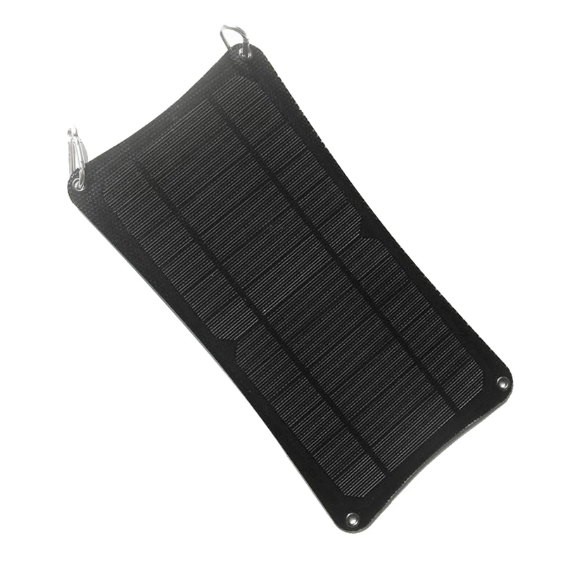 10W 5V Solar Panel With Dual USB Port+Carabiner Charging Battery System ETFE Foldable Solar Charger
10W 5V Solar Panel With Dual USB Port+Carabiner Charging Battery System ETFE Foldable Solar Charger