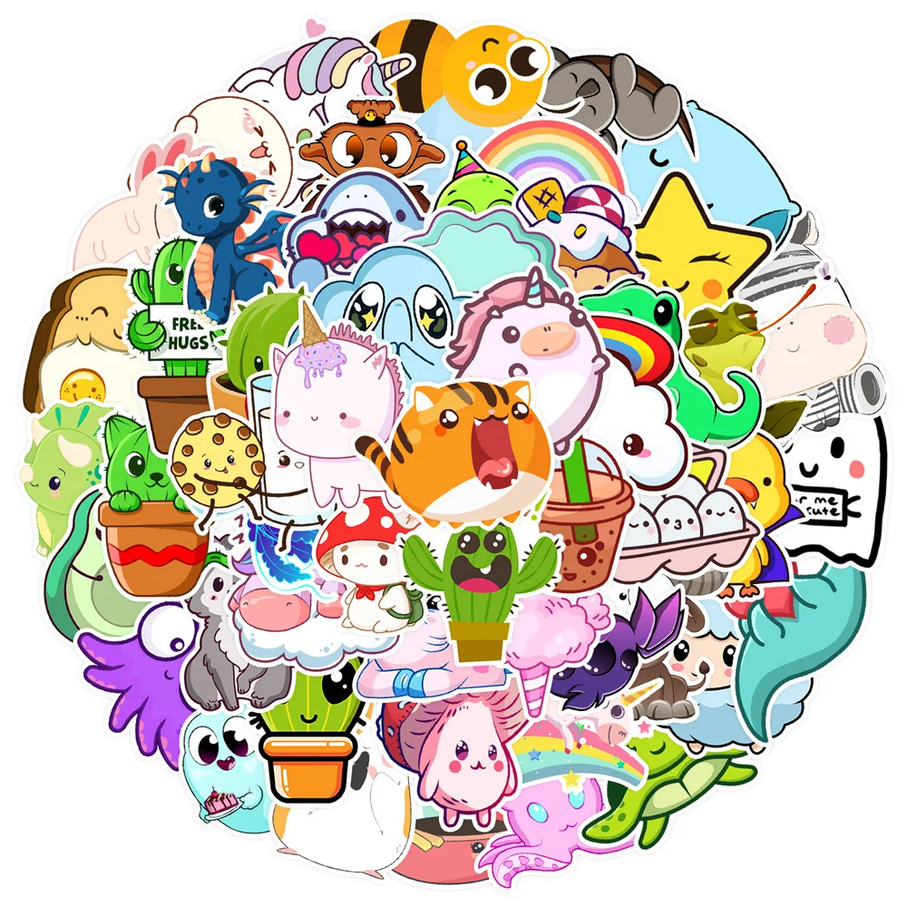 10/30/50PCS Cute Cartoon Small Fresh Graffiti Waterproof Sticker Creative Personality Decal Refrigerator Guitar Helmet Wholesale
10/30/50PCS Cute Cartoon Small Fresh Graffiti Waterproof Sticker Creative Personality Decal Refrigerator Guitar Helmet Wholesale