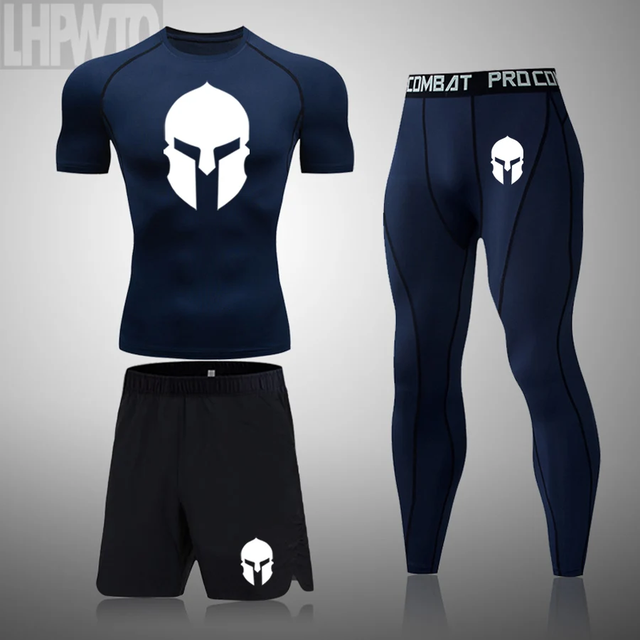 New Sparta MMA T-Shirts+Pants Set Jiu jitsu Rashguard Men Boxing Jerseys Short Sleeve T-Shirt Clothing Gym Fitness Sportsuit
New Sparta MMA T-Shirts+Pants Set Jiu jitsu Rashguard Men Boxing Jerseys Short Sleeve T-Shirt Clothing Gym Fitness Sportsuit