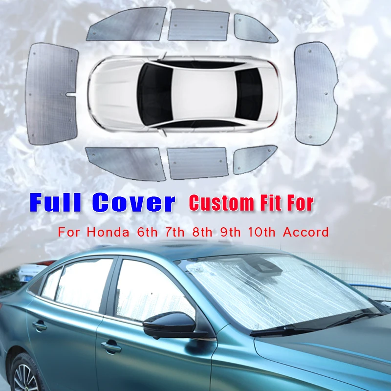 Custom fit Full Covers car windows Sun shades For Honda 6th 7th 8th 9th 10th Accord car heat insulation Accessories
Custom fit Full Covers car windows Sun shades For Honda 6th 7th 8th 9th 10th Accord car heat insulation Accessories