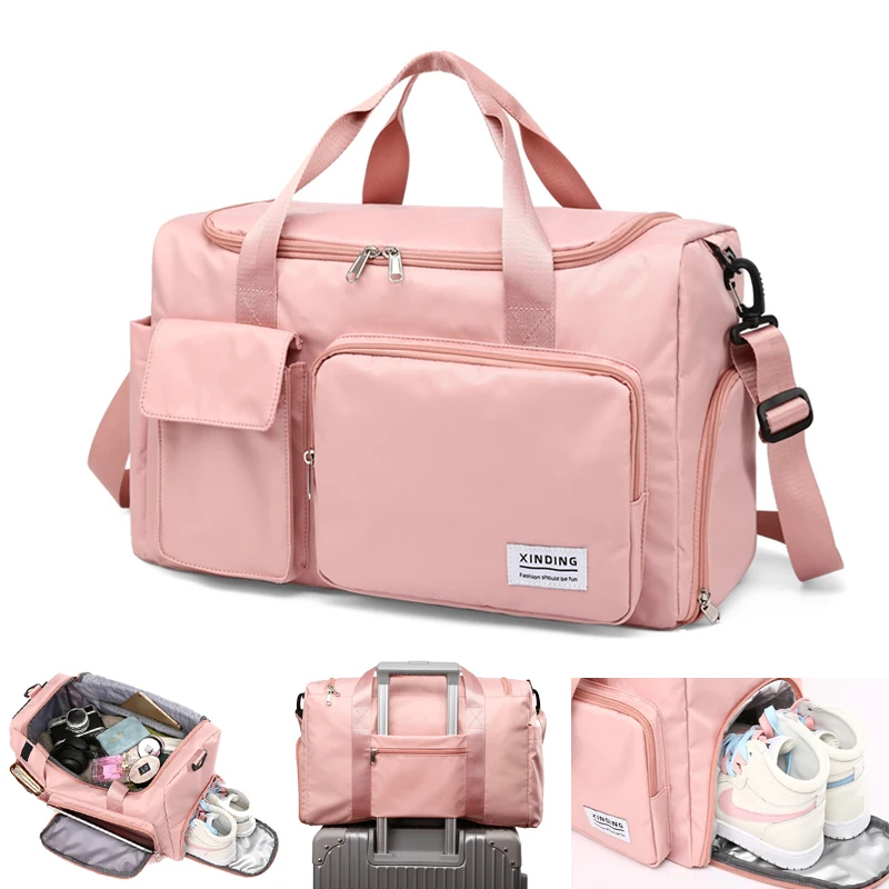 Oxford Travel Bag Luggage Handbag Tote Women's Shoulder Bag Large Capacity Overnight Waterproof Sports Gym Bag Ladies Crossbody
Oxford Travel Bag Luggage Handbag Tote Women's Shoulder Bag Large Capacity Overnight Waterproof Sports Gym Bag Ladies Crossbody