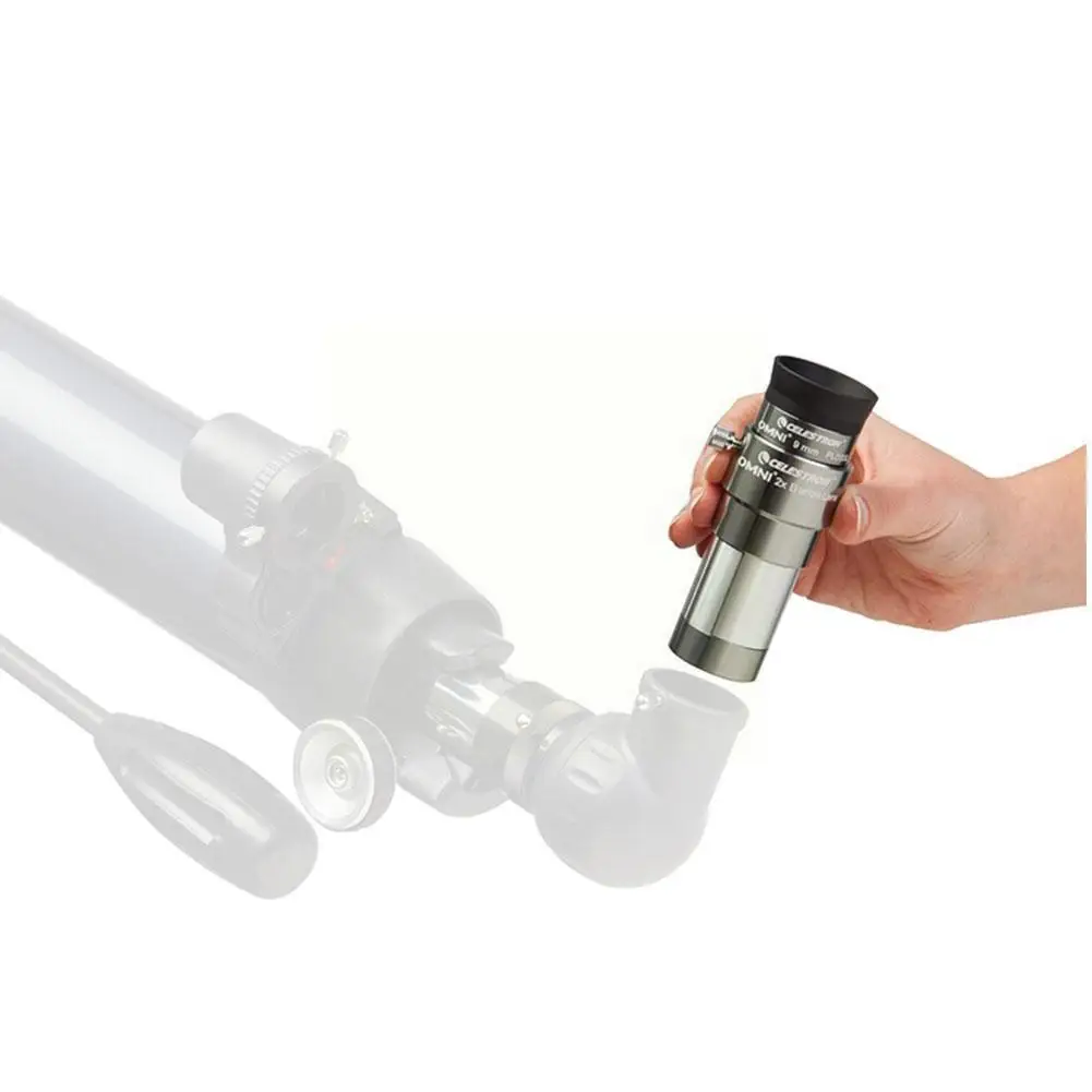 Omni 2x Barlow Eyepiece Lens 1.25 Inch With 40mm Solar Bard Telescope Astronomical Filter Accessories Film L4c3
Omni 2x Barlow Eyepiece Lens 1.25 Inch With 40mm Solar Bard Telescope Astronomical Filter Accessories Film L4c3