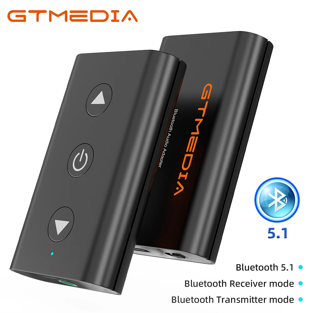 Bluetooth-трансмиттер GTMEDIA A2 с разъемом AUX 5,1 мм и поддержкой Bluetooth 3,5
Bluetooth-трансмиттер GTMEDIA A2 с разъемом AUX 5,1 мм и поддержкой Bluetooth 3,5