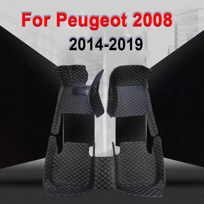 Автомобильные коврики для PEUGEOT 2008 2014-2019, индивидуальные автомобильные подкладки для ног, аксессуары для автомобиля
Автомобильные коврики для PEUGEOT 2008 2014-2019, индивидуальные автомобильные подкладки для ног, аксессуары для автомобиля