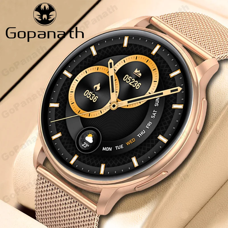 

2023 Health Monitoring Waterproof Smart Watch Blood Oxygen Heart Rate Information Reminder 100+ Exercise Mode Android iOS Phone