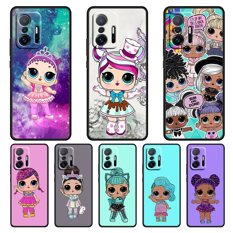 Gift Girl LOL Surprise Doll For Xiaomi 11 11T 10T Note 10 Mi 9T Ultra Pro Lite 5G Funda Soft Silicone TPU Black Phone Case Capa
Gift Girl LOL Surprise Doll For Xiaomi 11 11T 10T Note 10 Mi 9T Ultra Pro Lite 5G Funda Soft Silicone TPU Black Phone Case Capa