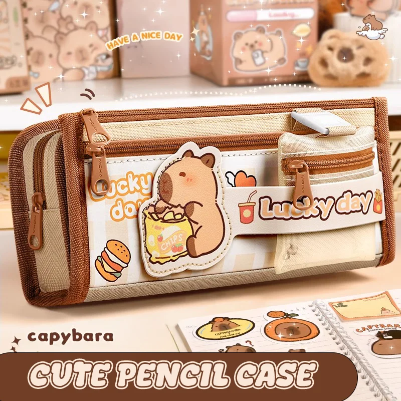 Plush Capybara Pencil Case Inkpals
Plush Capybara Pencil Case Inkpals
