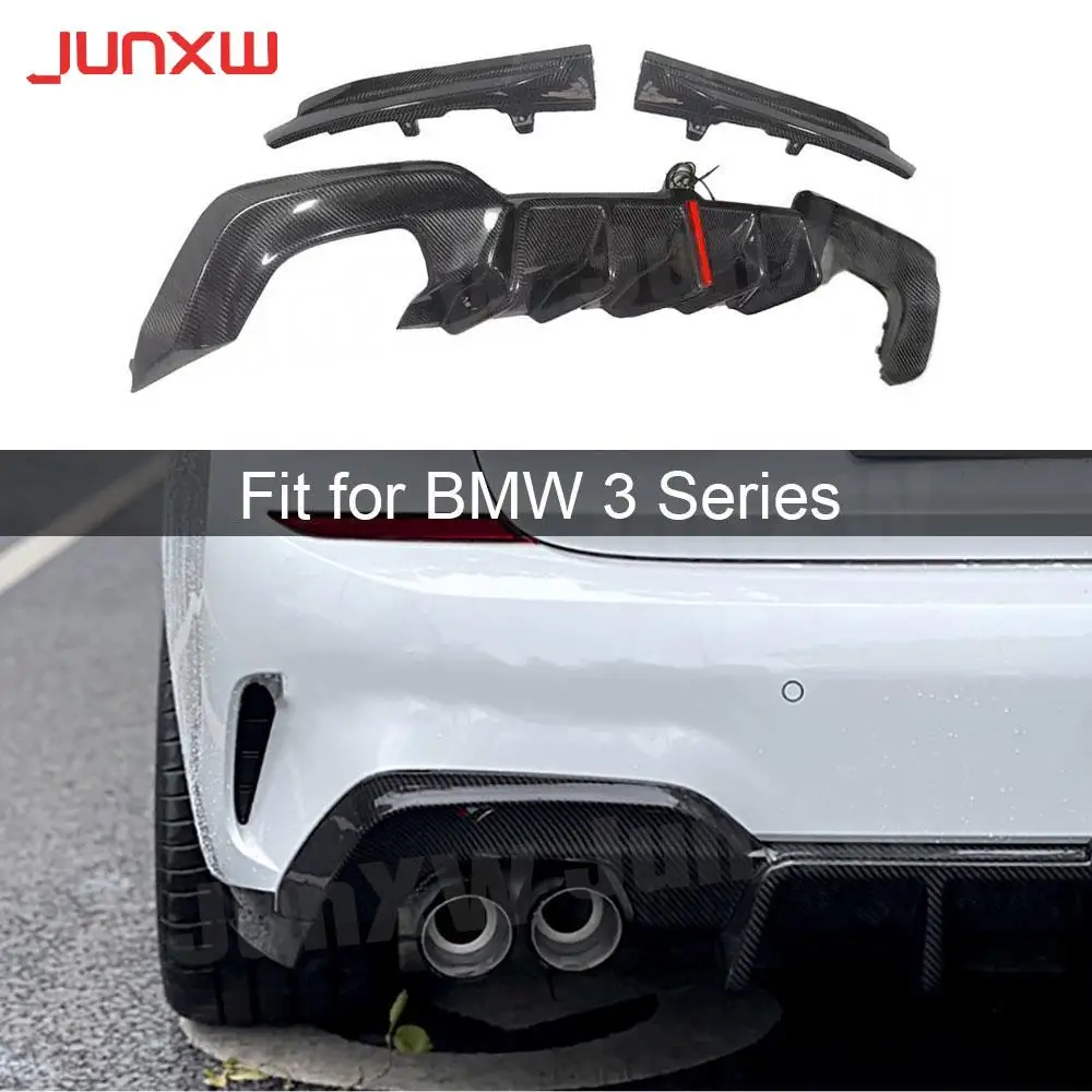 Carbon Fiber Rear Bumper Splitters Lip With LED Light for BMW G20 G28 M Sport M340i 2020 - 2022 Car Body Styling Accessories
Carbon Fiber Rear Bumper Splitters Lip With LED Light for BMW G20 G28 M Sport M340i 2020 - 2022 Car Body Styling Accessories
