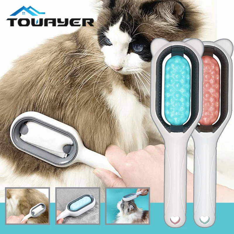 Multifunctional Pet Hair Removal Brush Silicone Dog Brush Cat Grooming Comb Hair Remover Massage Tool for Cats Dogs Lint Remover
Multifunctional Pet Hair Removal Brush Silicone Dog Brush Cat Grooming Comb Hair Remover Massage Tool for Cats Dogs Lint Remover