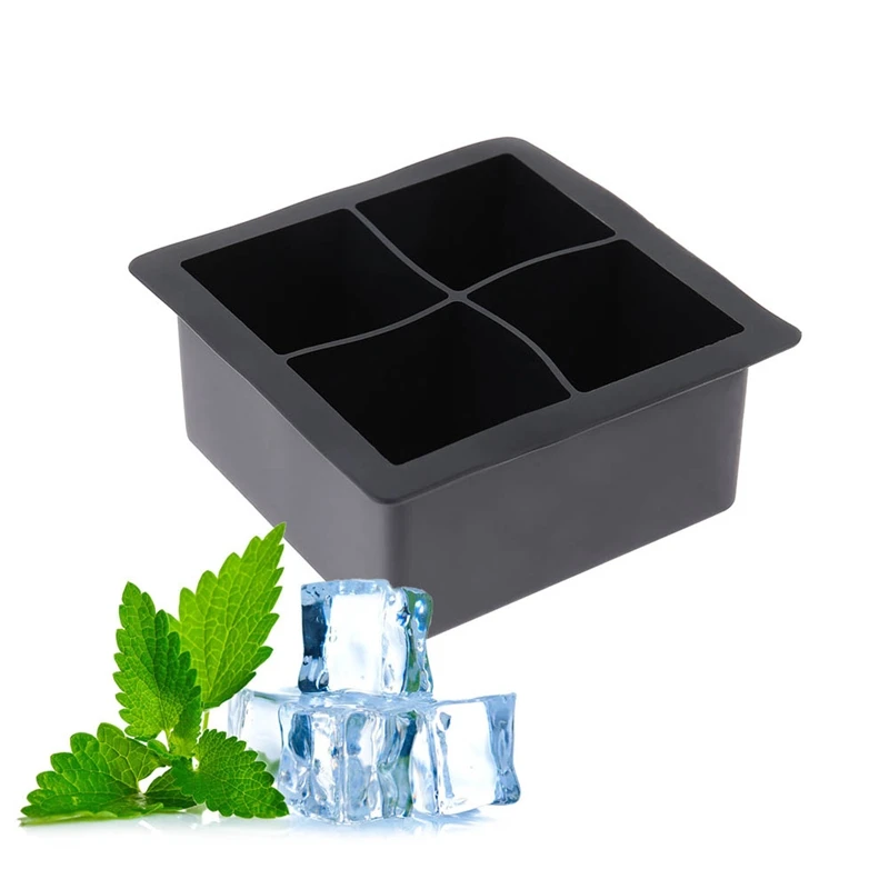 Creative Styling Silicone Black Big Giant Jumbo King Size Large Silicone Ice Cube Square Tray Mold Mould
Creative Styling Silicone Black Big Giant Jumbo King Size Large Silicone Ice Cube Square Tray Mold Mould