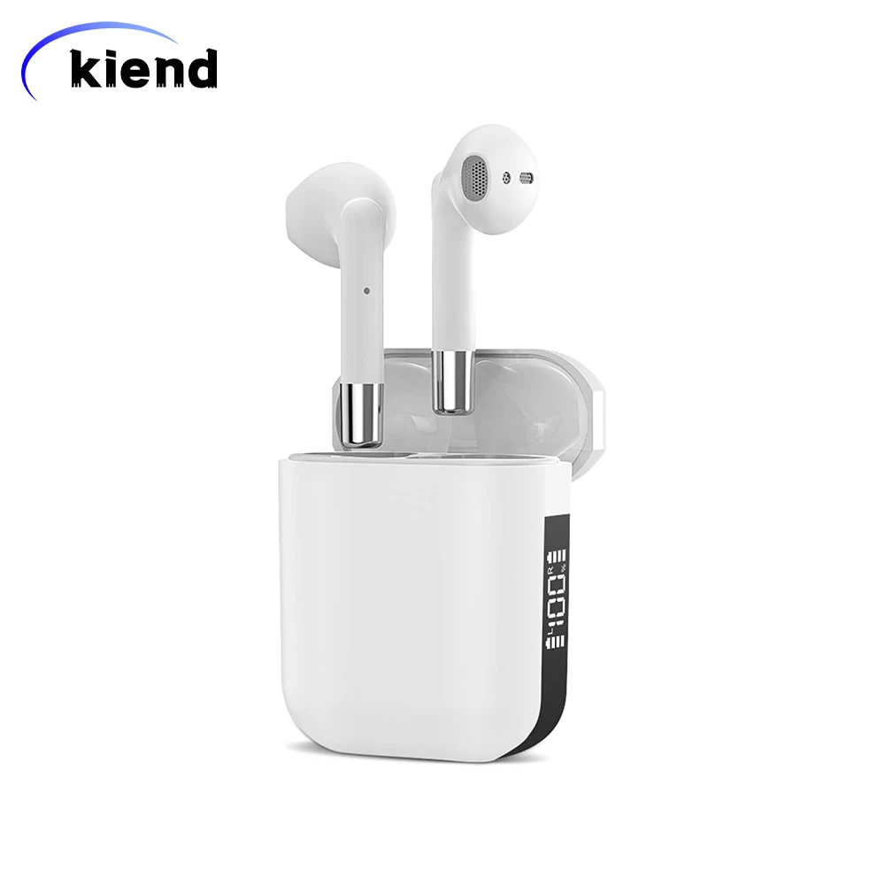 Kiend TWS True Wireless Bluetooth Earbuds ,Waterproof In-ear Earphones with LED Display Touch Control Charging Case Headphone 
Kiend TWS True Wireless Bluetooth Earbuds ,Waterproof In-ear Earphones with LED Display Touch Control Charging Case Headphone