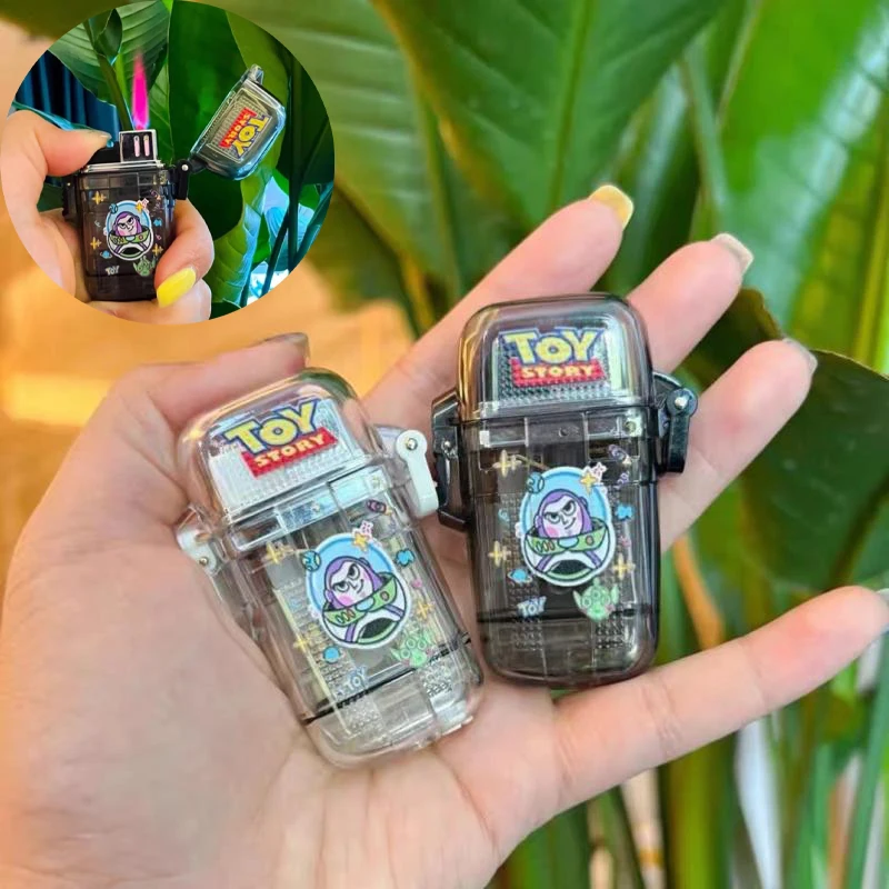 Disney Toy Story Anime Buzz Lightyear Lighter Cartoon Kawaii Windproof Cigarette Accessories Transparent Lighters Birthday Gift
Disney Toy Story Anime Buzz Lightyear Lighter Cartoon Kawaii Windproof Cigarette Accessories Transparent Lighters Birthday Gift