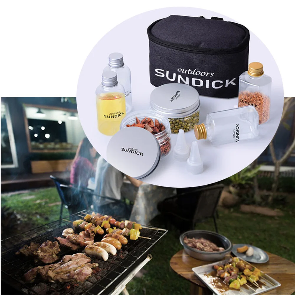 8pcs Portable Spice Cruets Seasoning Jar Pouch BBQ Organizer Condiment Bottles Set for Outdoor Camping Barbecue Picnic Travel
8pcs Portable Spice Cruets Seasoning Jar Pouch BBQ Organizer Condiment Bottles Set for Outdoor Camping Barbecue Picnic Travel