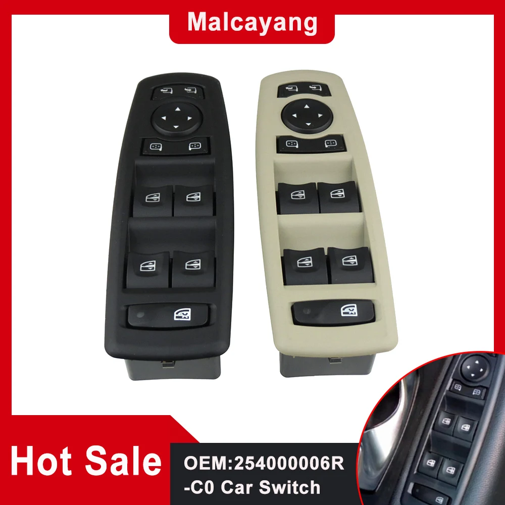 2 Colors New For Renault Fluence LZ 1.5 DCI 2008 2009 2010 2012 2013 2014 2015 2016 Window Mirror Master Switch 254000006R
2 Colors New For Renault Fluence LZ 1.5 DCI 2008 2009 2010 2012 2013 2014 2015 2016 Window Mirror Master Switch 254000006R