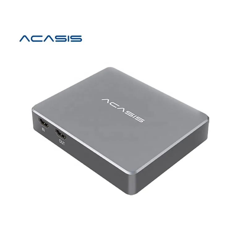 ACASIS 4K60 USB4.0 External Video Capture Card stream and record in 4K60Hz ultra-low latency up to 240fps for live streaming
ACASIS 4K60 USB4.0 External Video Capture Card stream and record in 4K60Hz ultra-low latency up to 240fps for live streaming