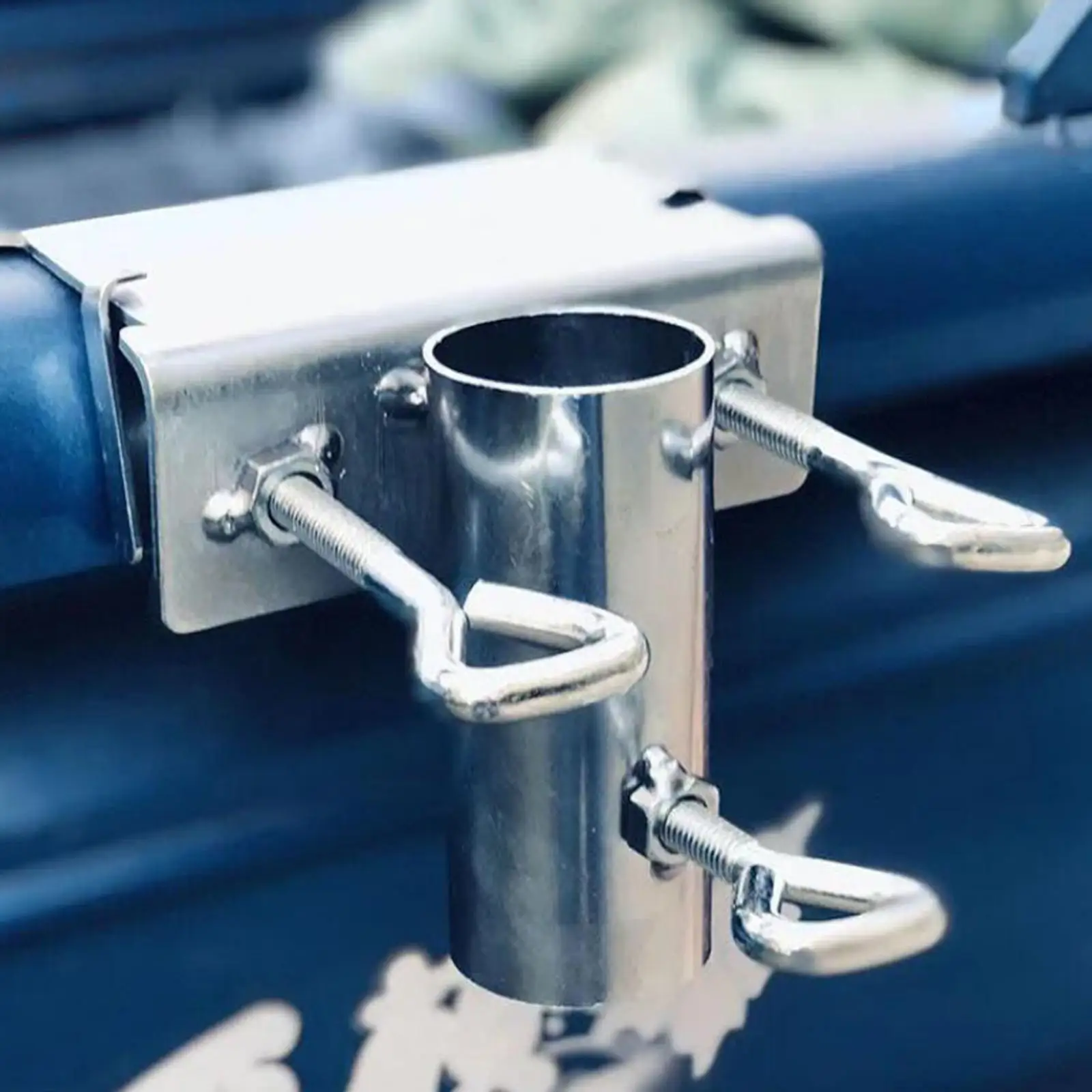 Metal Deck Umbrella Clamp Flag Pole Parasol Holder for Outdoor Balcony Courtyard
Metal Deck Umbrella Clamp Flag Pole Parasol Holder for Outdoor Balcony Courtyard