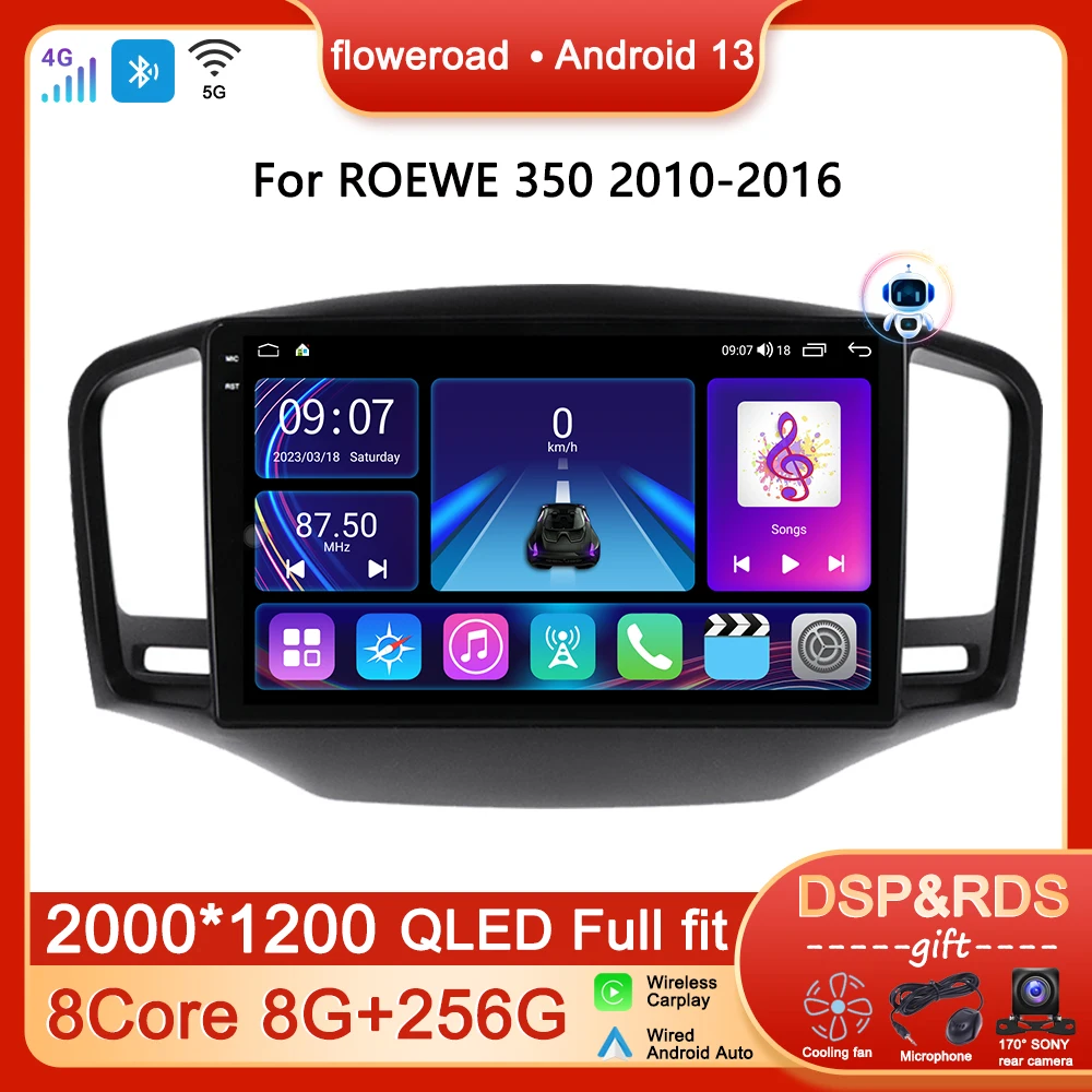 Автомагнитола мультимедийный плеер для ROEWE 350 2010 - 2016 Android GPS-навигация Apple Carplay Авторадио интеллектуальная система WIFI DSP
Автомагнитола мультимедийный плеер для ROEWE 350 2010 - 2016 Android GPS-навигация Apple Carplay Авторадио интеллектуальная система WIFI DSP