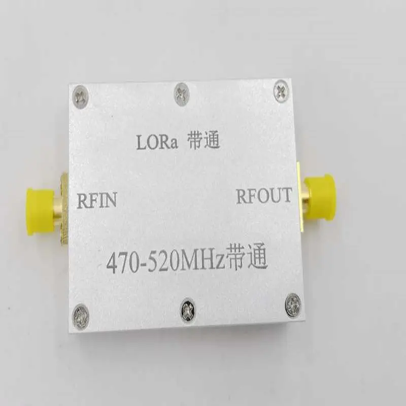 Новый 470 МГц-520 МГц LORA анти-помехозащищенный полосный фильтр 
Новый 470 МГц-520 МГц LORA анти-помехозащищенный полосный фильтр