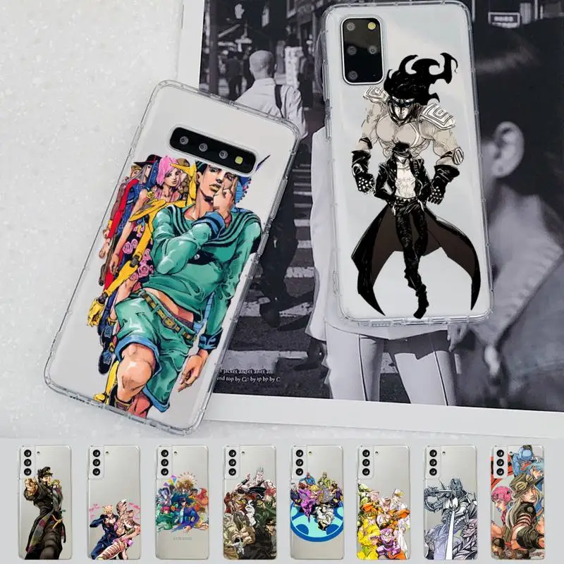 JoJos Bizarre Adventure Phone Case for Samsung S20 S10 lite S21 plus for Redmi Note8 9pro for Huawei P20 Clear Case
JoJos Bizarre Adventure Phone Case for Samsung S20 S10 lite S21 plus for Redmi Note8 9pro for Huawei P20 Clear Case