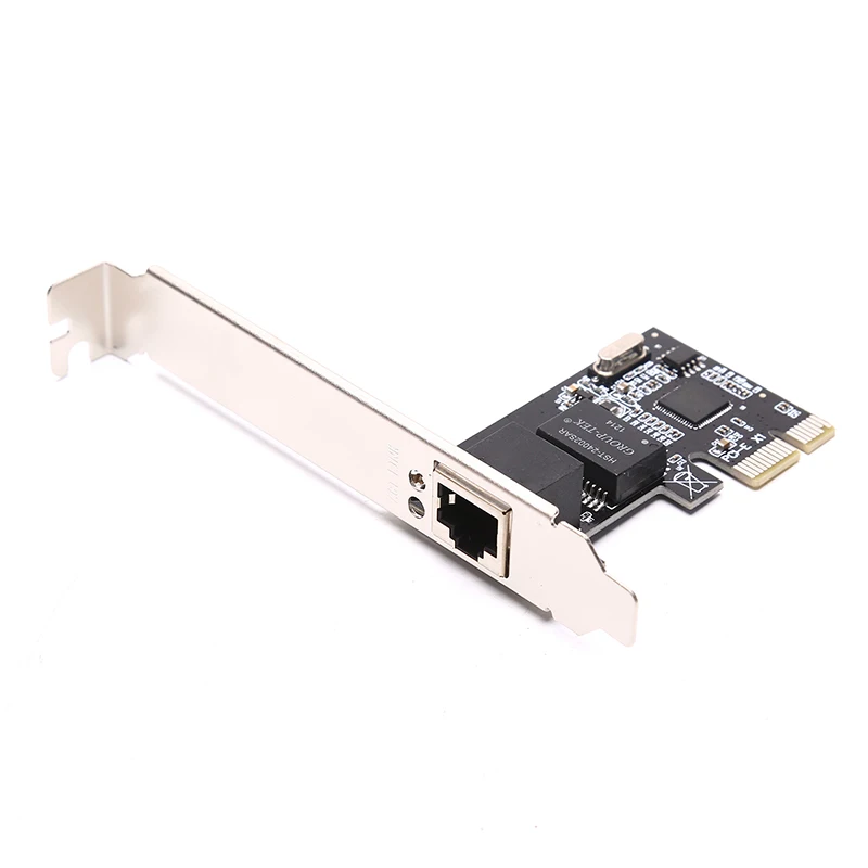 Gigabit Ethernet PCI Express PCI-E network card 10/100/1000Mbps LAN Adapter RJ45 connection port Driver-free for Desktop PC
Gigabit Ethernet PCI Express PCI-E network card 10/100/1000Mbps LAN Adapter RJ45 connection port Driver-free for Desktop PC