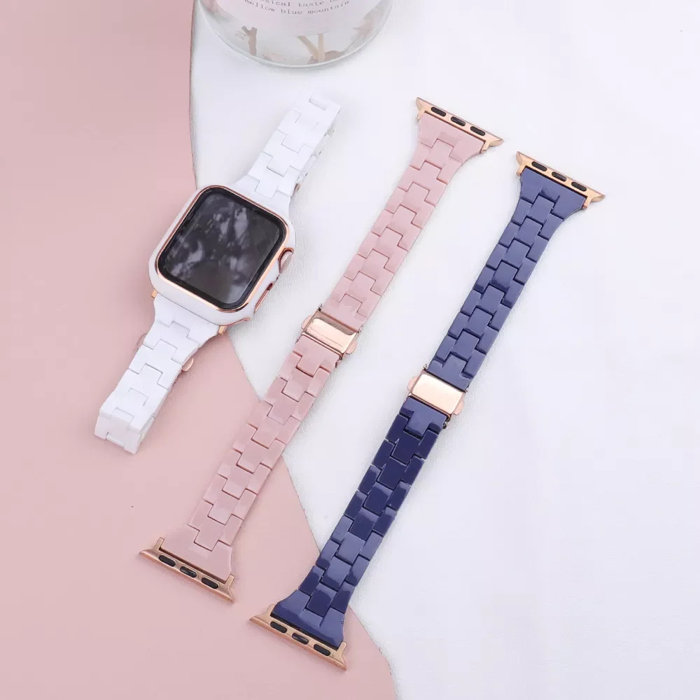 Strap Suitable for For Apple Watch 7 6 5 SE Small Waist Pc Solid Color for Apple Strap for IWatch Band 38-45mm
Strap Suitable for For Apple Watch 7 6 5 SE Small Waist Pc Solid Color for Apple Strap for IWatch Band 38-45mm