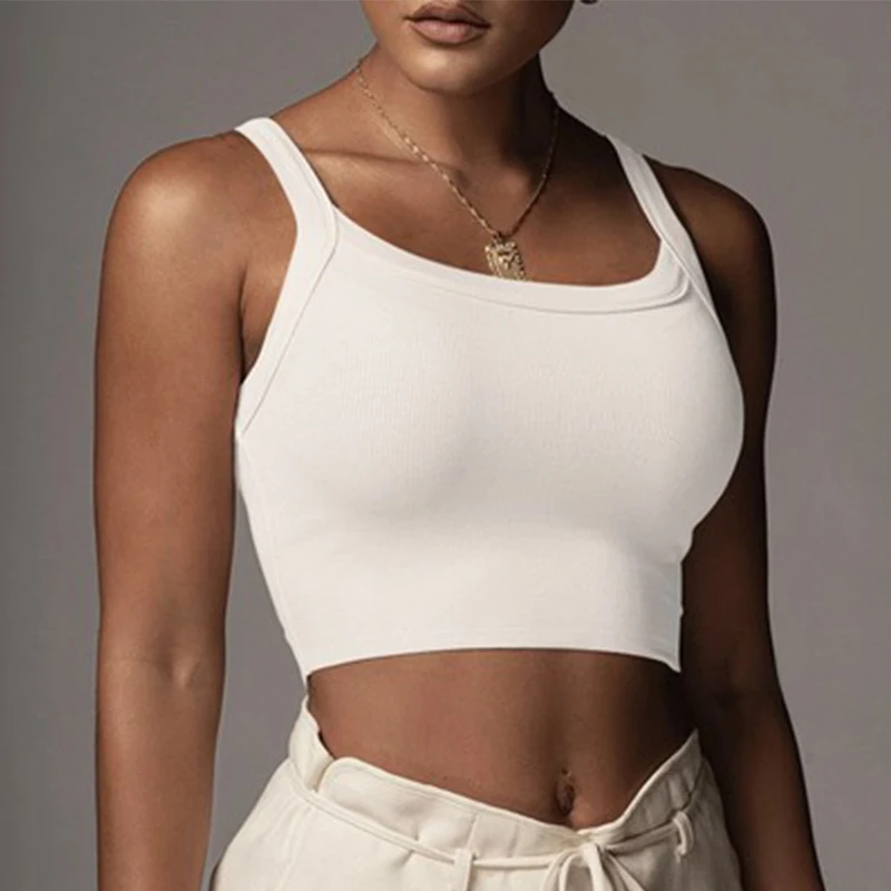 Summer New Women's Open Umbilical Strap Versatile Small Tank Top Knitted Ribbed Short Top for Women
Summer New Women's Open Umbilical Strap Versatile Small Tank Top Knitted Ribbed Short Top for Women
