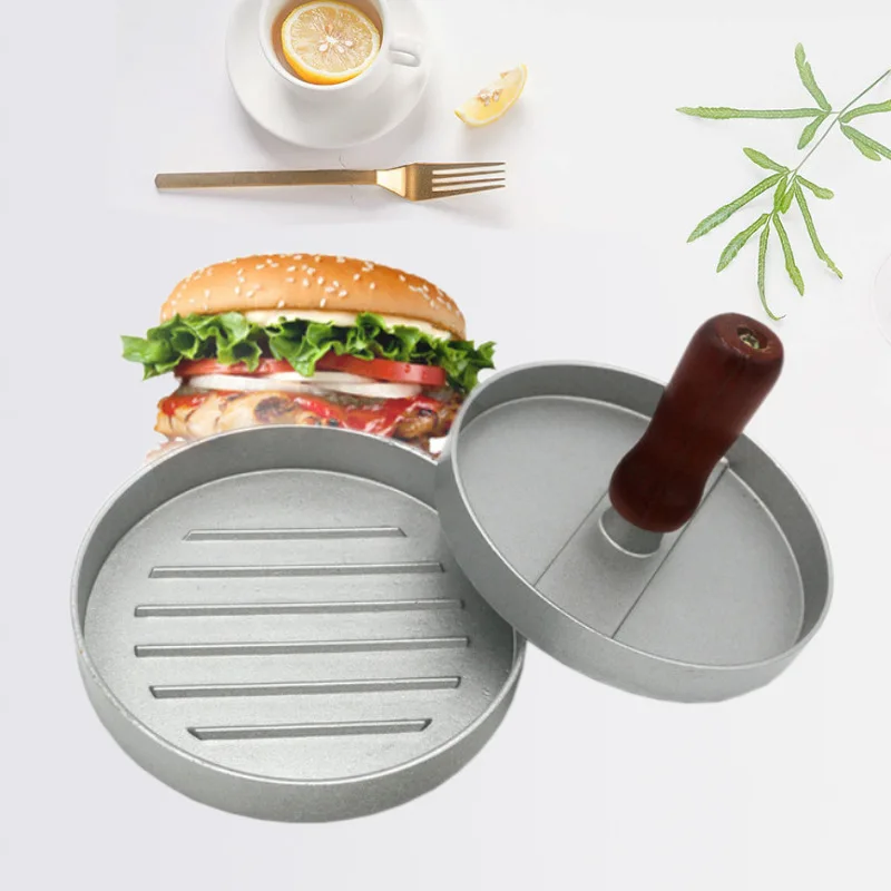 Burger Meat Mold 9 Cm Round Hamburger Press Aluminum Alloy Hamburger Meat Beef Grill Mould Burger Press Patty Maker Mold
Burger Meat Mold 9 Cm Round Hamburger Press Aluminum Alloy Hamburger Meat Beef Grill Mould Burger Press Patty Maker Mold