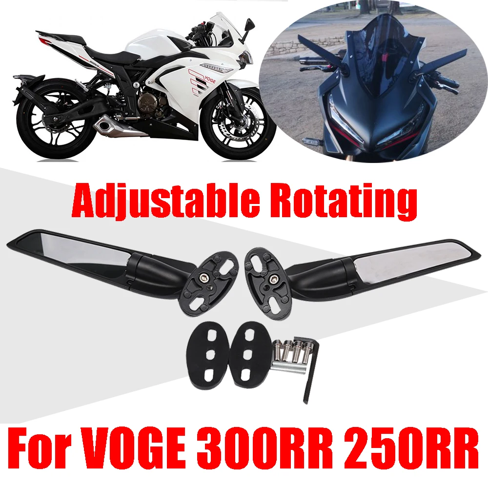 For Loncin VOGE 300RR 250RR 300 RR 250 RR Accessories Mirrors Wind Wing Adjustable Rotating Side Rear View Rearview Mirror Parts
For Loncin VOGE 300RR 250RR 300 RR 250 RR Accessories Mirrors Wind Wing Adjustable Rotating Side Rear View Rearview Mirror Parts