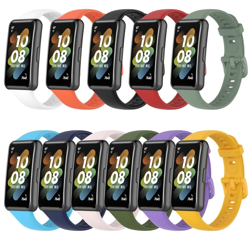Replacement belt for huawei Band 7 Strap Accessories Silicone Smart watch Wristband correa bracelet for Band 7NFC Watchband
Replacement belt for huawei Band 7 Strap Accessories Silicone Smart watch Wristband correa bracelet for Band 7NFC Watchband