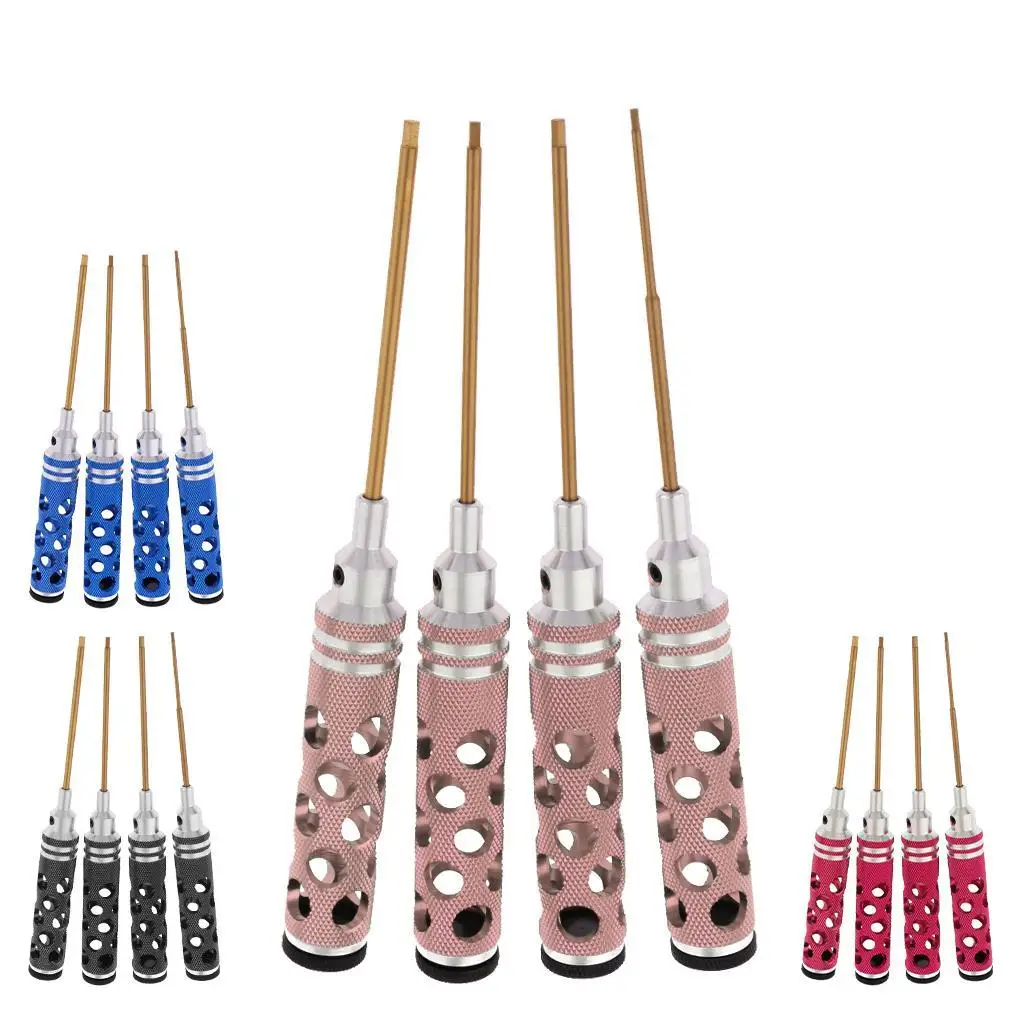 4 шт. набор инструментов для шестигранных отверток для вертолета на дистанционном управлении 1,5 мм 2,0 мм 2,5 мм 3,0 мм
4 шт. набор инструментов для шестигранных отверток для вертолета на дистанционном управлении 1,5 мм 2,0 мм 2,5 мм 3,0 мм