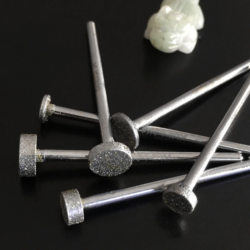6PCS 2.35mm T-Head Grinding Bit Ultra-Thin T-Head Shank Stone Jade Carve Polish Engraving Tool B03D
6PCS 2.35mm T-Head Grinding Bit Ultra-Thin T-Head Shank Stone Jade Carve Polish Engraving Tool B03D