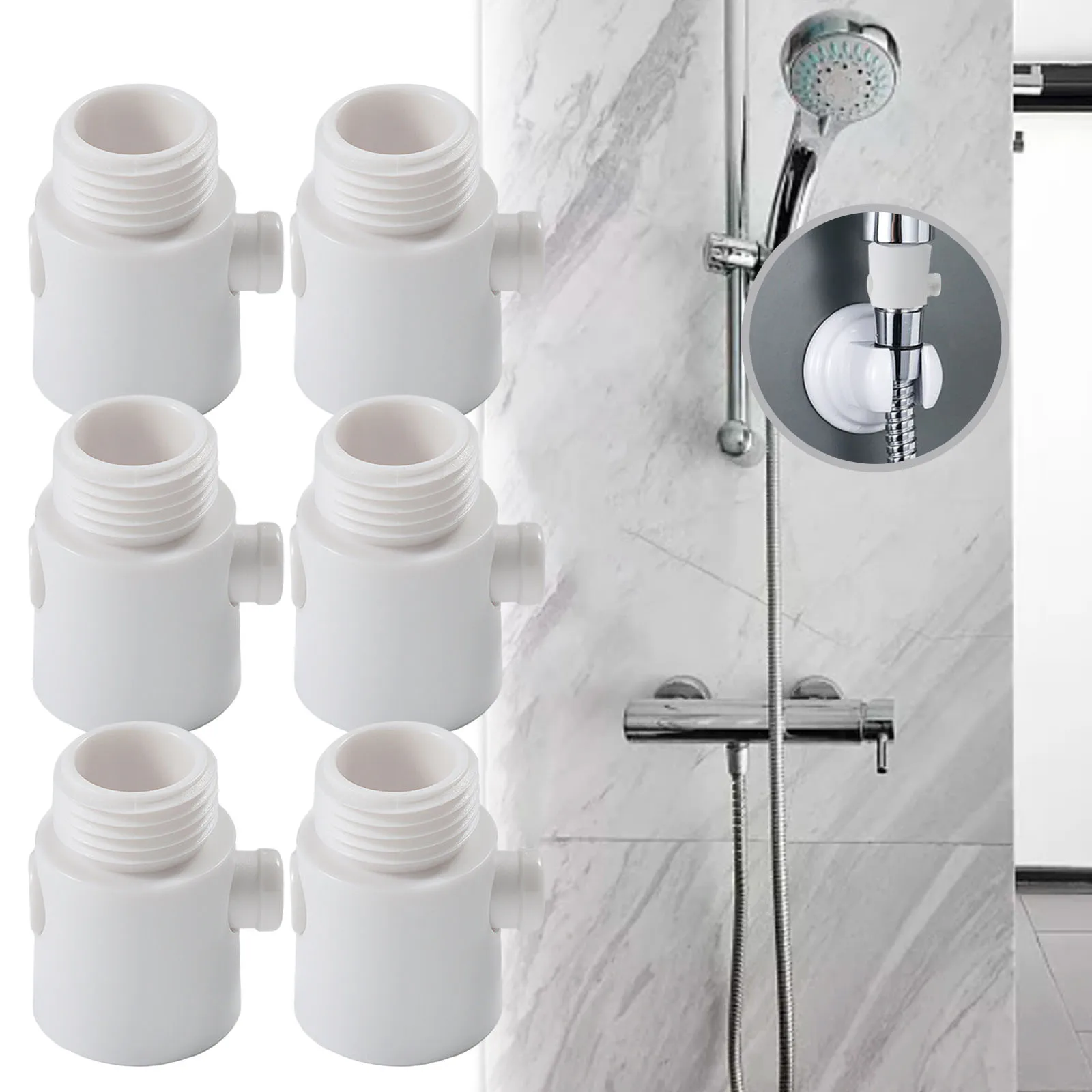 6 Pcs Stop Valve Bathroom Accessories Flow Water Stop Valve One-button Pause Water Controller Shower Heads Bathroom Hardware
6 Pcs Stop Valve Bathroom Accessories Flow Water Stop Valve One-button Pause Water Controller Shower Heads Bathroom Hardware