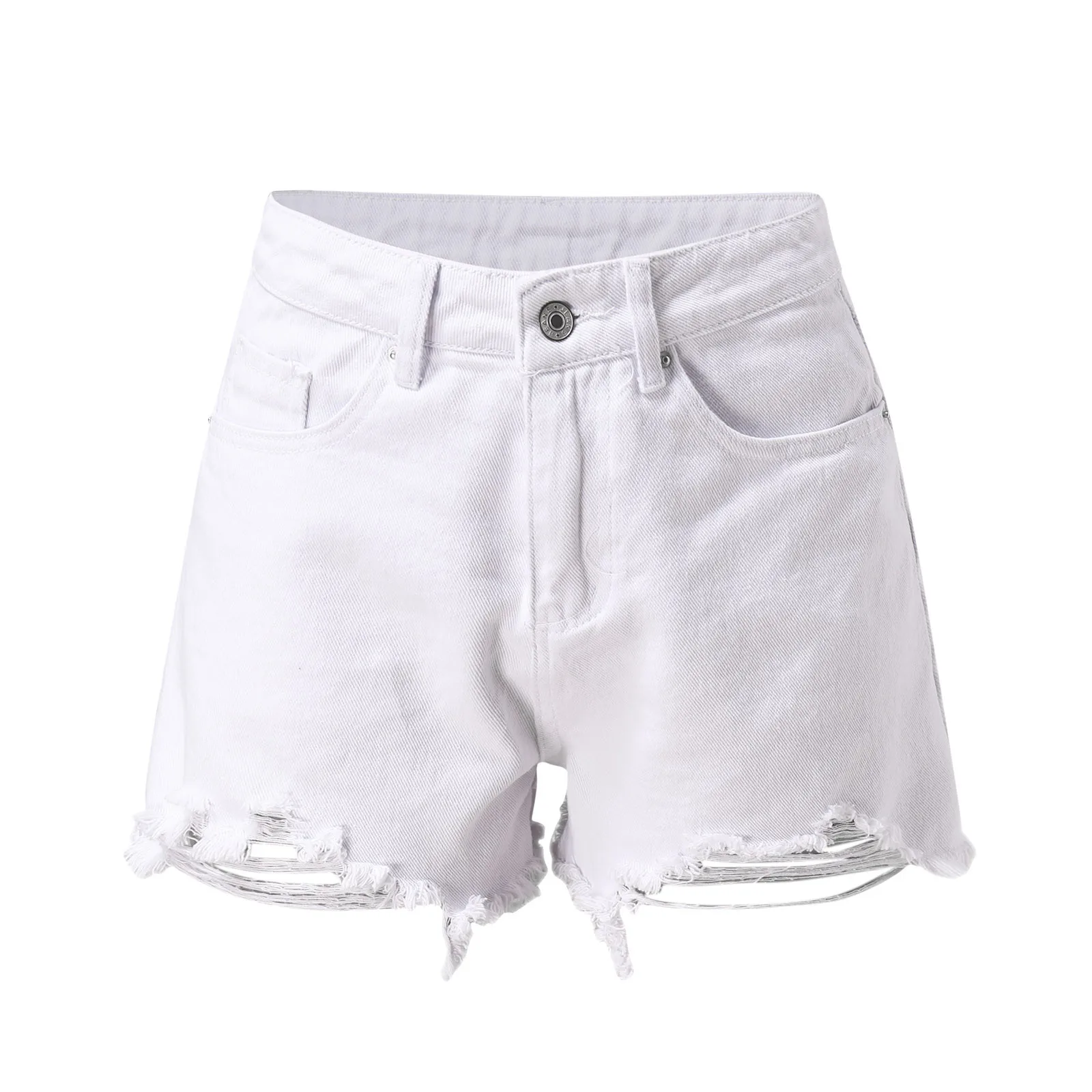 White Denim Shorts Women Summer Casual Solid Color Cotton Short Jeans Pants Women's Y2k Streetwear Shorts
White Denim Shorts Women Summer Casual Solid Color Cotton Short Jeans Pants Women's Y2k Streetwear Shorts