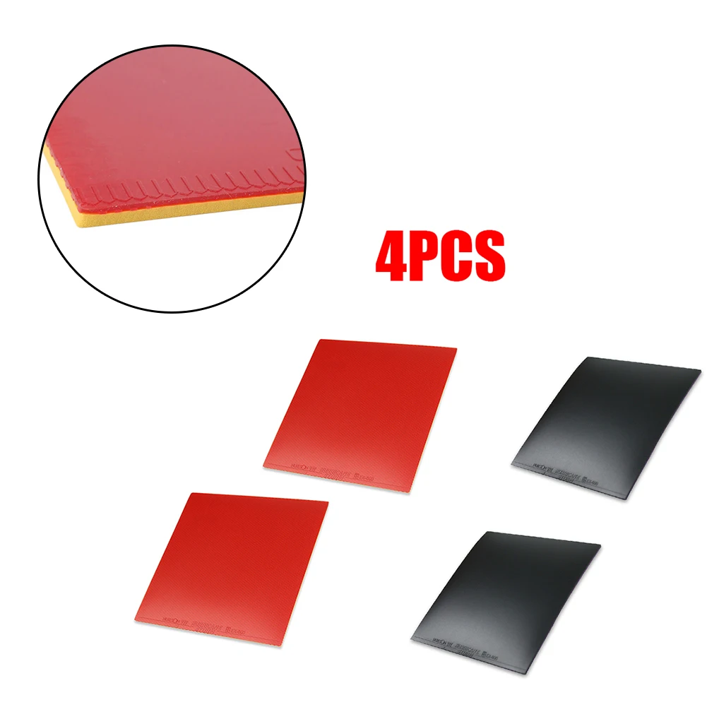 4pcs Ping Pong Rubber Table Tennis Rubber Reactor Corbor Pips-in Pingpong With Sponge Medium Soft Access To Sensitive Feel
4pcs Ping Pong Rubber Table Tennis Rubber Reactor Corbor Pips-in Pingpong With Sponge Medium Soft Access To Sensitive Feel