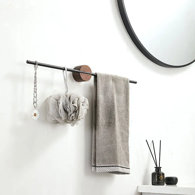 Деревянная и алюминиевая вешалка для полотенец, 40/50 см
Деревянная и алюминиевая вешалка для полотенец, 40/50 см