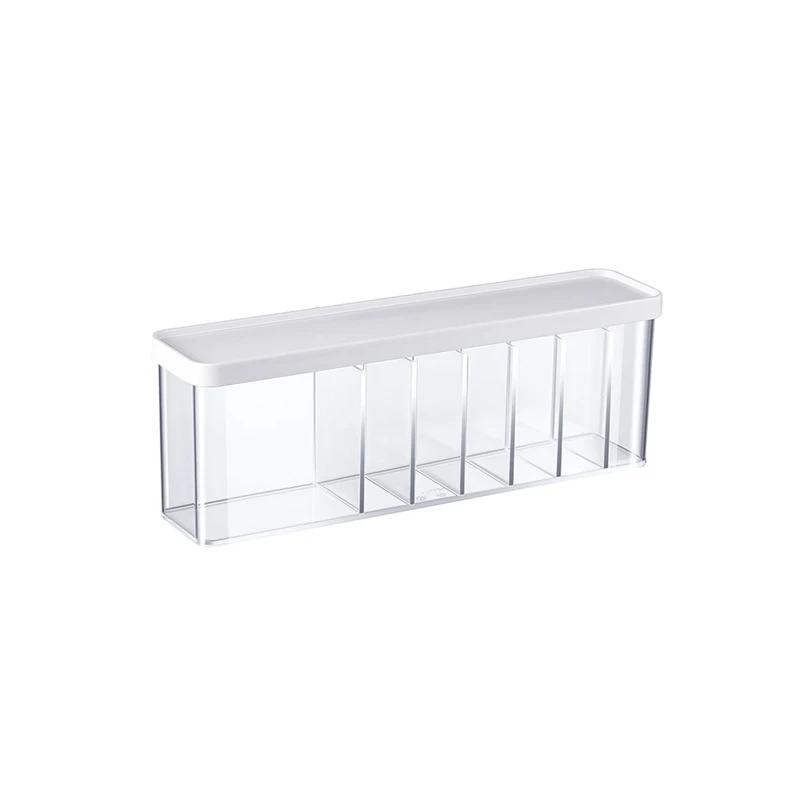 1 Piece Charging Cord Organizer Box With 7 Compartments Cable Cord Storage Organizer Clear Plastic Storage Box
1 Piece Charging Cord Organizer Box With 7 Compartments Cable Cord Storage Organizer Clear Plastic Storage Box