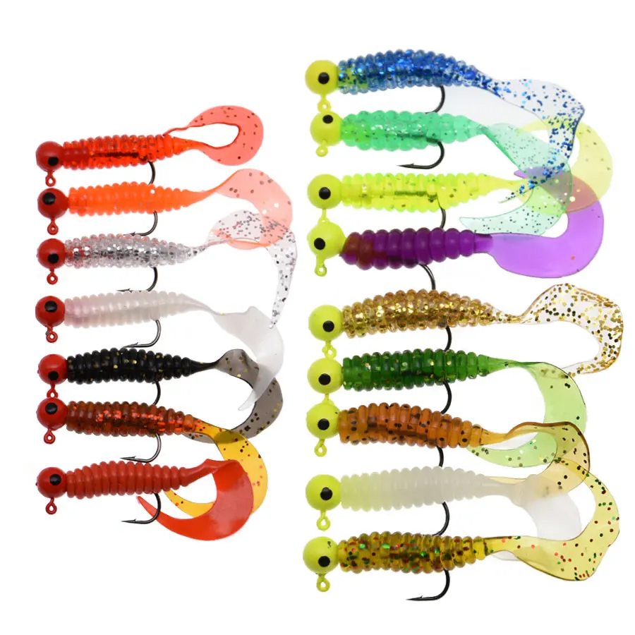5pcs Jig Head Hooks Soft Bait 3.5cm 5cm 7cm Fishing Lure Jig Wobblers Silicone Artificial Bass Carp Swimbaits Fishing Tackle
5pcs Jig Head Hooks Soft Bait 3.5cm 5cm 7cm Fishing Lure Jig Wobblers Silicone Artificial Bass Carp Swimbaits Fishing Tackle