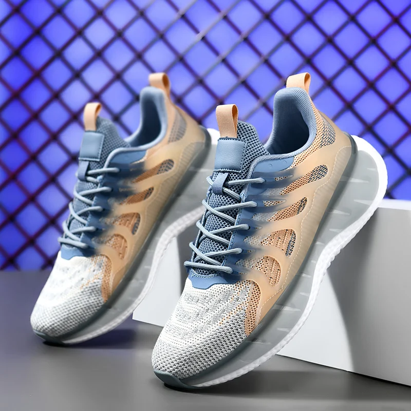 Male Sneakers Mesh Sports Shoes Flying Woven Popcorn Men's Running Shoe Jogging Footwear Outdoor Dripping Plastic New Zapatillas
Male Sneakers Mesh Sports Shoes Flying Woven Popcorn Men's Running Shoe Jogging Footwear Outdoor Dripping Plastic New Zapatillas