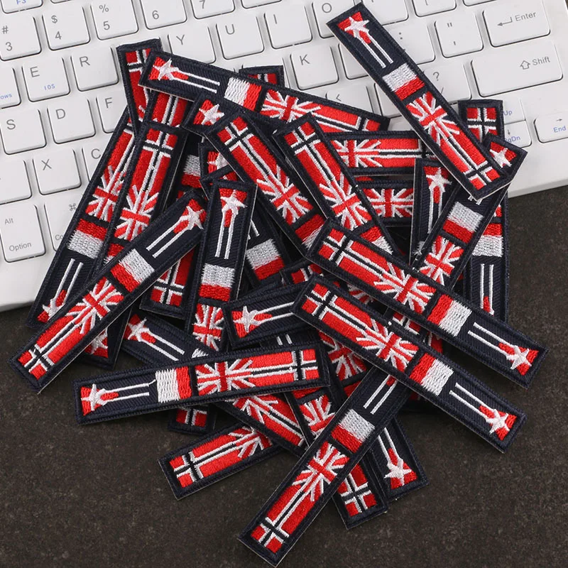 British Flag Embroidery Patches for Clothing Iron on Armband Morale Badge on Backpack Hat Jacket DIY Patch Badges
British Flag Embroidery Patches for Clothing Iron on Armband Morale Badge on Backpack Hat Jacket DIY Patch Badges