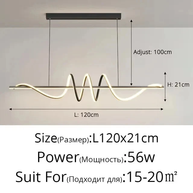 Подвесной светильник DONBEENO LED теплый/холодный белый/регулируемый 
Подвесной светильник DONBEENO LED теплый/холодный белый/регулируемый