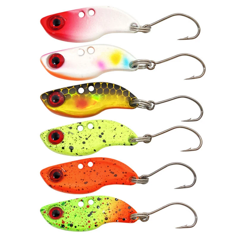 1pc Fishing Trout Lures Mini Zinc Alloy Fishing Spoons 2.5g Freshwater Spinner Bait Fishing Baubles Single Hooks Fishing Tackle
1pc Fishing Trout Lures Mini Zinc Alloy Fishing Spoons 2.5g Freshwater Spinner Bait Fishing Baubles Single Hooks Fishing Tackle
