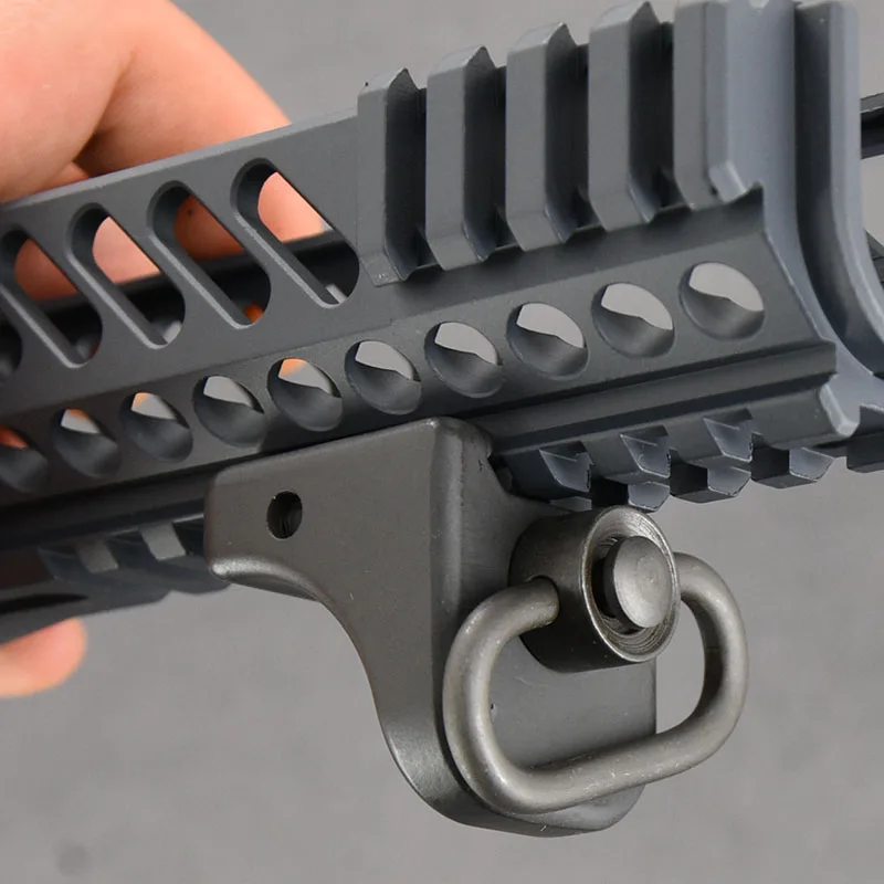 

Tactical Picatinny Weaver Handguard Rail Hunting Shooting Rifles Shotguns Sling Quick Detachable Release QD Swivel Airsoft