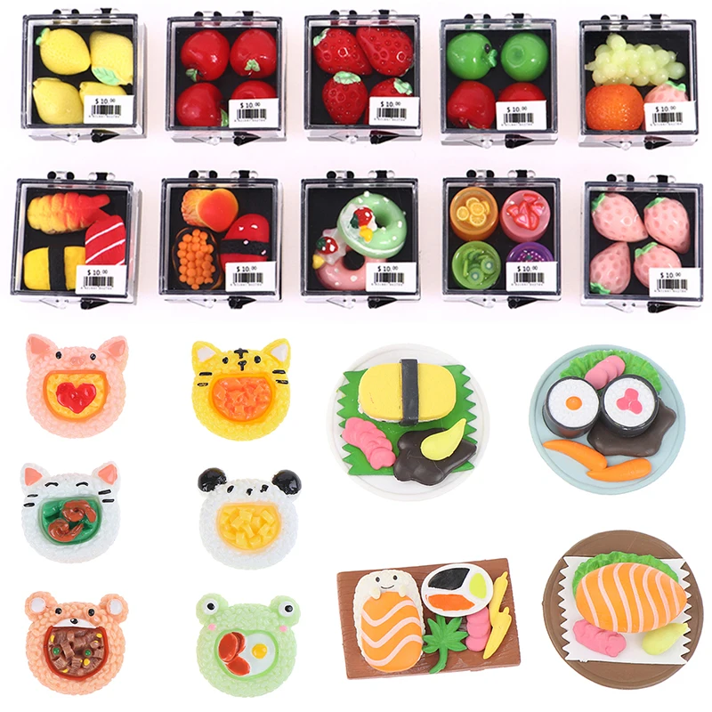 22Styles Kawaii Mini Miniature Dollhouse Janpanese Sushi Rice Food for Doll House Kitchen Accessorie Simulation Kitchen Toys 
22Styles Kawaii Mini Miniature Dollhouse Janpanese Sushi Rice Food for Doll House Kitchen Accessorie Simulation Kitchen Toys