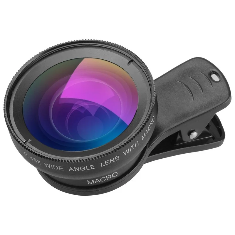 Mobile Phone Lens 0.45x Super Wide Angle 12.5x Macro HD Camera Lens for IPhone 12 11 8 7 6 XS Huawei Xiaomi Samsung
Mobile Phone Lens 0.45x Super Wide Angle 12.5x Macro HD Camera Lens for IPhone 12 11 8 7 6 XS Huawei Xiaomi Samsung