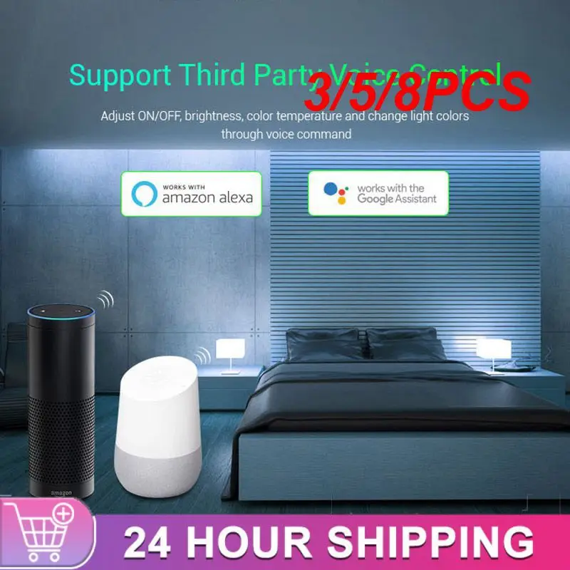 3/5/8PCS Tuya Wifibluetooth Led Strip Auto-synchronization bluetooth-compatible Wireless Wifi Controller Convenient
3/5/8PCS Tuya Wifibluetooth Led Strip Auto-synchronization bluetooth-compatible Wireless Wifi Controller Convenient
