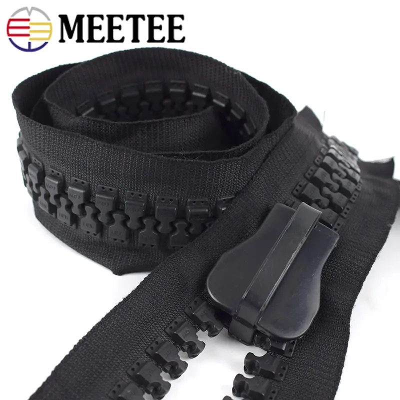 1/2M 30# Big Resin Zipper Tape Large Jacket Zips Repair Kit Decorative Zip Pull Slider Clothes Tent Bag Sewing Craft Accessories
1/2M 30# Big Resin Zipper Tape Large Jacket Zips Repair Kit Decorative Zip Pull Slider Clothes Tent Bag Sewing Craft Accessories