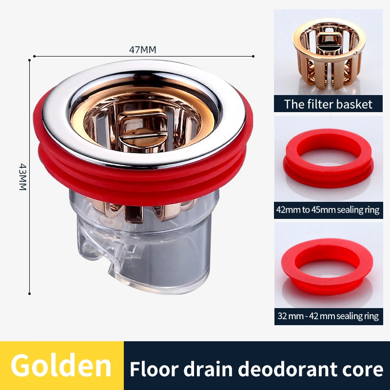 Deodorant Floor Drains Core Silicone Shower Drain Stopper Insectproof Anti-odor Hair Trap Plug Trap Kitchen Bathroom Sewer Drain
Deodorant Floor Drains Core Silicone Shower Drain Stopper Insectproof Anti-odor Hair Trap Plug Trap Kitchen Bathroom Sewer Drain